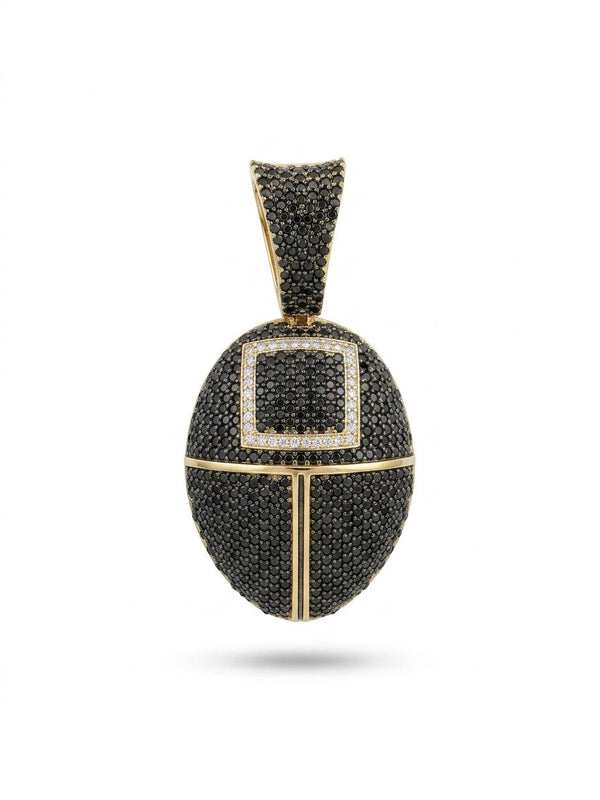 Pendant 14k Squid games with Moissanite