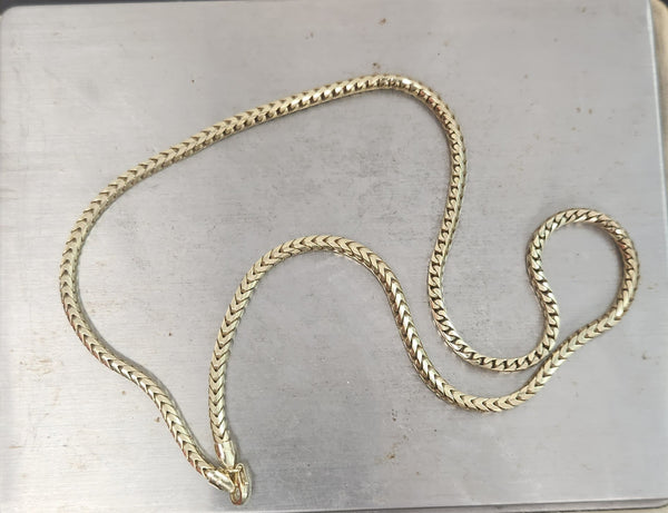 Franco Traditional 10k Solid 3.5MM  22"L