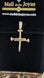 Pendant Cross 14K with zirconia