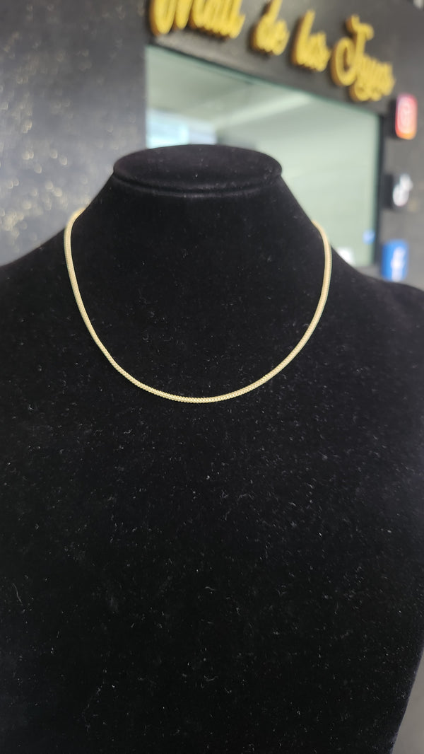 Chain HOLLOW 10k  2mm 16'L