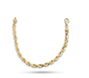 Bracelet Rope Solid 10k  6MM 8