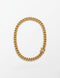 CUBAN BRACELET SEMI SOLID 14K 6.8MM 9