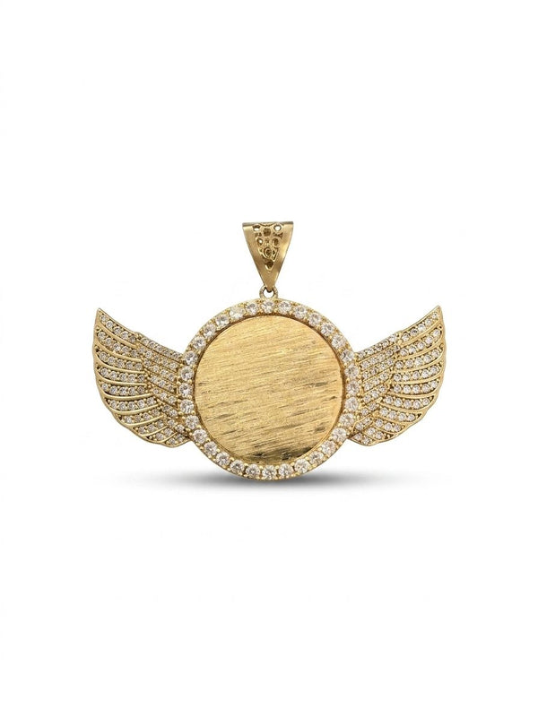 Custom Pendant 14k with zirconia