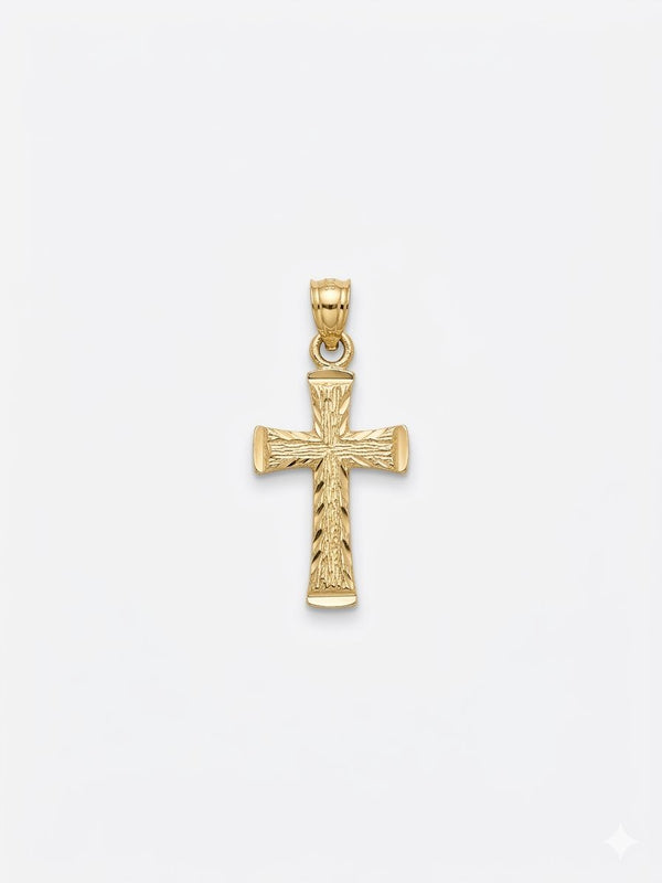 Cross Pendant 10k