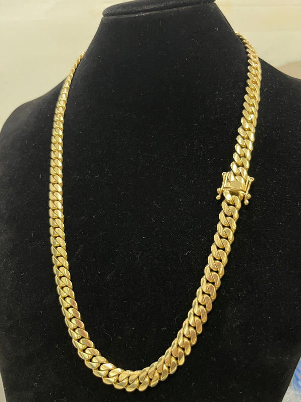 MIAMI CUBAN LINK SOLID 10MM 24"L