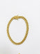 Cuban Bracelet semi solid 10k 6.2MM 8