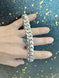 Silver solid Bracelet 12MM 8.5