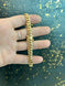 MIAMI CUBAN BRACELET 14K SOLID 7MM 8.5