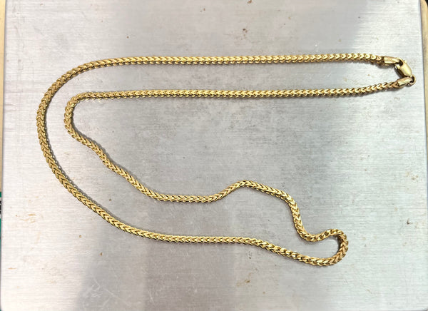 Franco Traditional 10k Solid 3MM  24"L