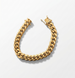 CUBAN SEMI SOLID BRACELET 10K 11MM 8