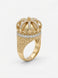 CROWN RING 10K WITH ZIRCONIA SIZE 10
