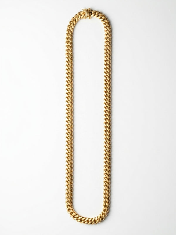 CHAIN Cubana Semi Solid 10k 6MM 24'L